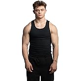 Ekkovision Beaters, Men's Tank Tops, Cotton Spandex Blend Tanks for Men, Comfortable, Durable Ribbed Fabric.
