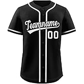 KXK Custom Baseball Jersey Stitched Personalized Baseball Shirts Sports Uniform for Men Women Boy
