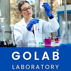 10pcs GoLab Laboratory Class B Burette, 50mL - PTFE