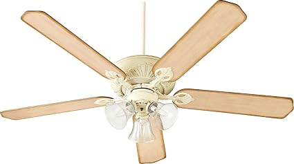 Quorum 78605 1970 Chateaux Uni Pack Persian White 60 Ceiling Fan