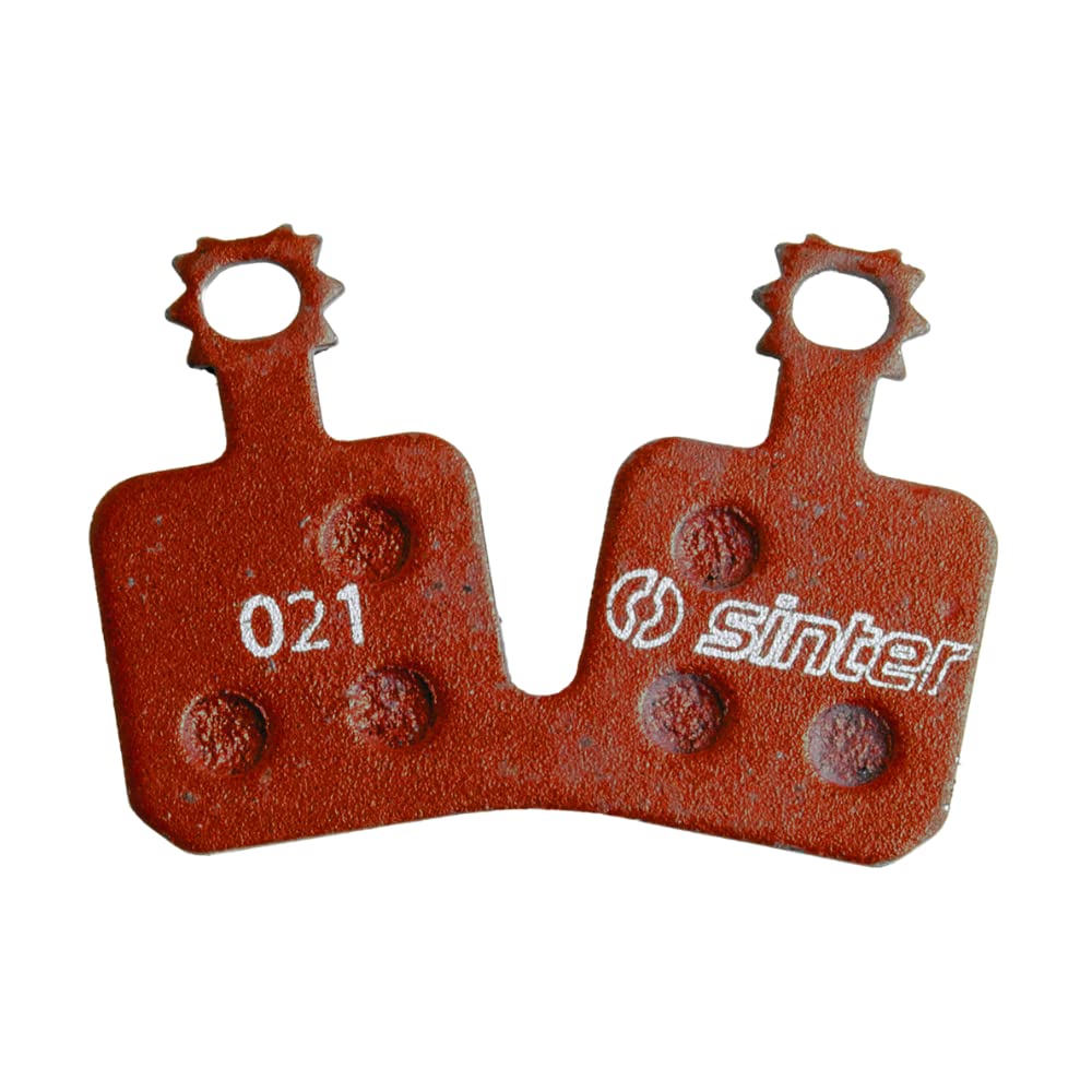 Sinter Disc Brake Pads - 021 Magura S514 - Single Pair Blister Pack 2022: Red One Size, TU