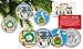 PEANUTS CHRISTMAS Charlie Brown JFK Half Dollar 3-Coin Set Tree Ornaments SNOOPY