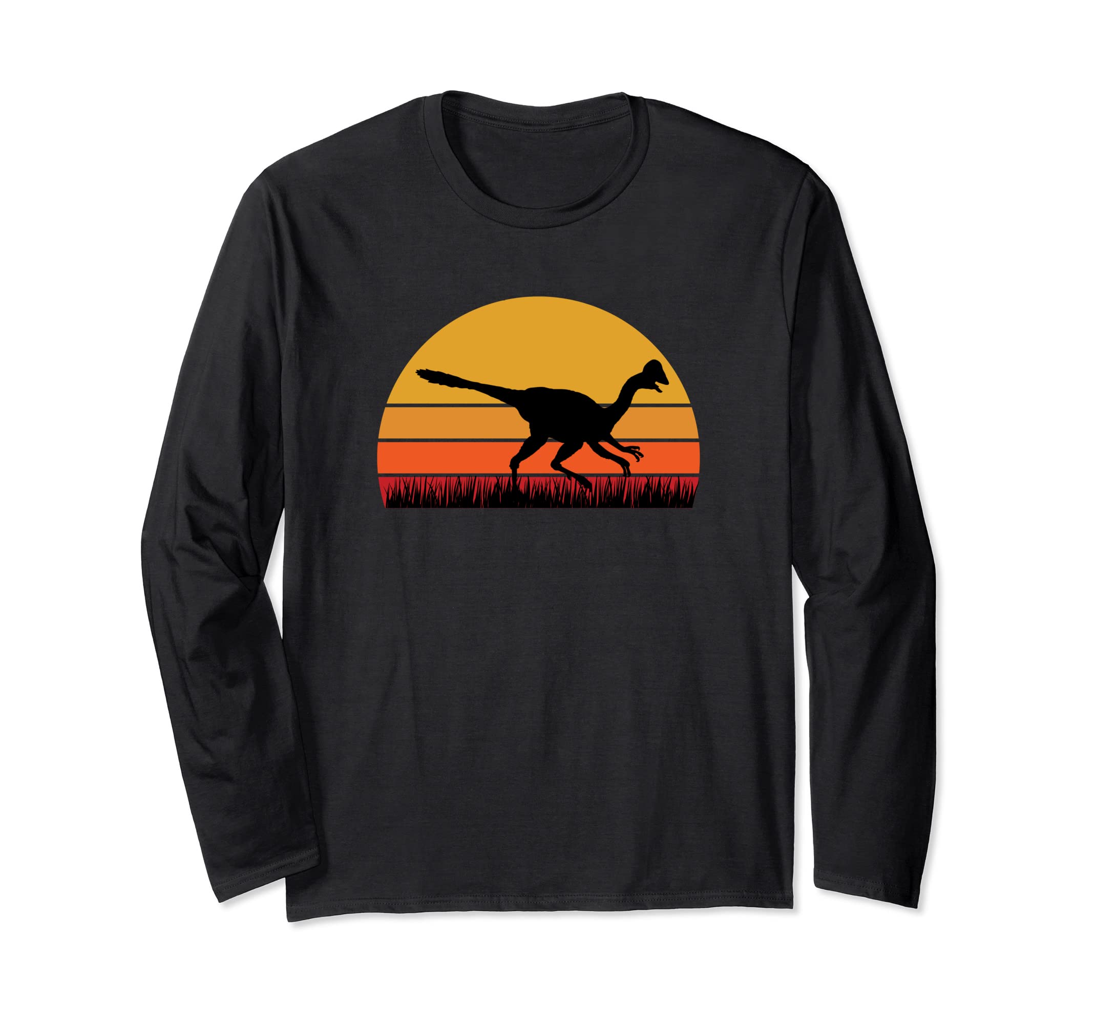 Raptor Velociraptor Dinosaur Dino Paleontology Long Sleeve T-Shirt