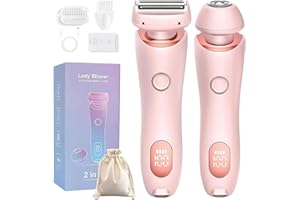 GDSAFS Glide Pro 3.0 Razor, Dusk Glide Pro 3.0 Shaver, Duskofficial Razor, Dusk Official Razor, 2 in 1 Electric Waterproof Shaver Razors, Painless Hair Removal (Pink)