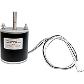 OEM 10-20968 12V Fan Motor Compatible with MaxxAir MaxxFan Deluxe, Plus Standard Series 00-04000, 00A04301K, 00A04401K, 00-04500K, 00-05100K, 00-05301K, 00-06200K, 00-06401K, 00-07000K, 00-07500K