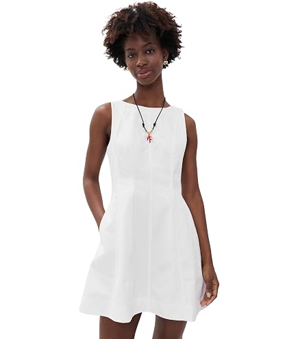 madewell white dress The Peyton Midi blend midi dress is updated with asymmetrical buttons that wrap around the front for a fresh Everyone needs a LWD (little