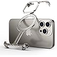 OATSBASF Magnetic Phone Case Compatible with iPhone 15 Pro Max 6.7”, [Compatible with Magsafe] Metal Bumper Case Sleek Minimalist Frameless Aluminum Shells, Natural Titanium