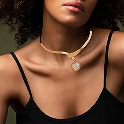 Your Always Charm Chunky Gold Necklace for Women
