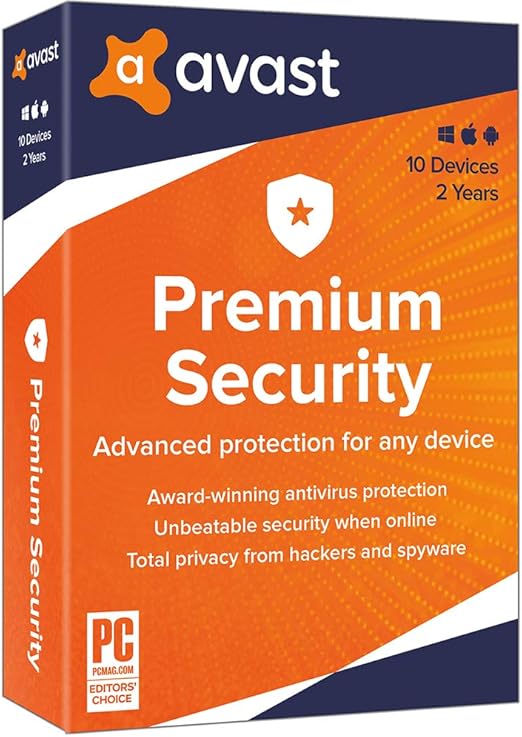Amazon.com: Avast Premium 2020, 10 Devices 2 Year