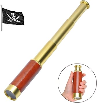 Resistente al agua de lichis Monocular Model 9 x 32 Mini linterna