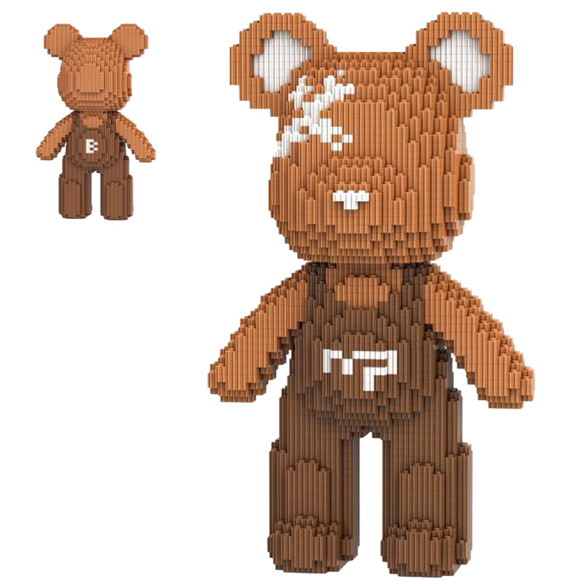 Photo 1 of VIIOVOIIV Brown Bear Micro Building Blocks Set(4500Pieces) Music Bear Building Blocks Gift for Adult and Kid