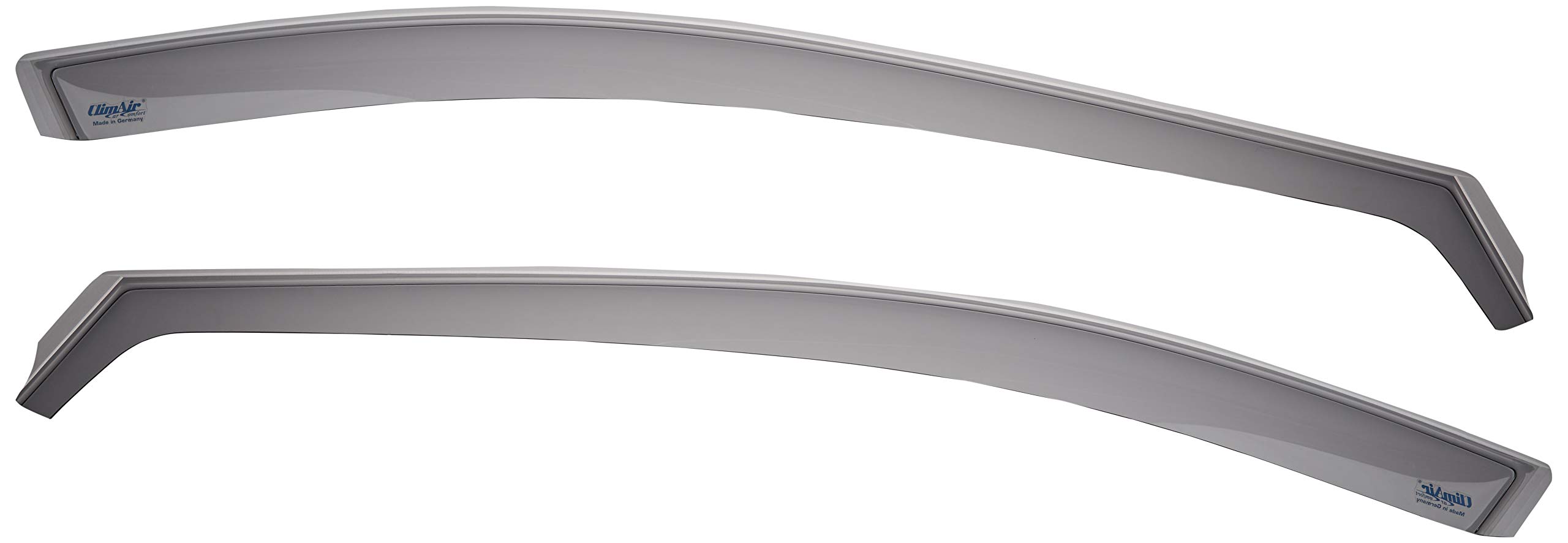 ClimAir Window Visors compatible with Seat Leon 5F 5 doors & ST 2012-2020, Smoke