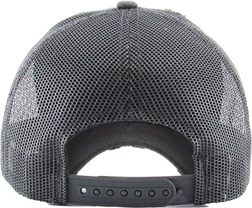 KBETHOS Vintage Washed Distressed Cotton Dad Hat Baseball Cap Adjustable Polo Trucker Unisex Style Headwear