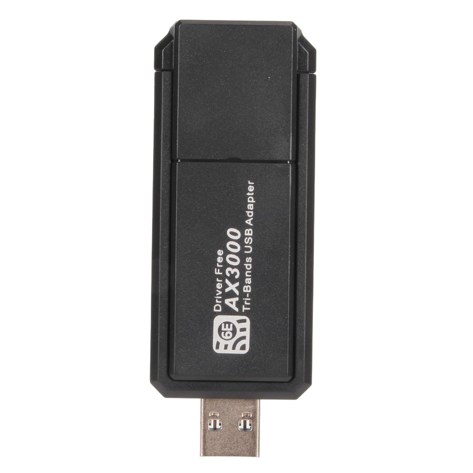 WiFi 6E USB Network Adapter, USB 3.0 WiFi Card, 2.4G 5G 6G 3 Band 3000Mbps USB Network Card 802.11ax WiFi6E Network Adapter for Windows 10 11