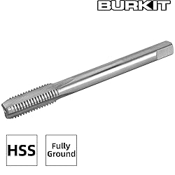 Burkit 2pcs M8 X 1.25 Thread Tap Right Hand, HSS M8