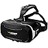 ELEGIANT 3D VR Lunettes Casque VR Casque R&eacute;alit&eacute; Virtuelle Immersif VR Head-Mounted 360 Affichage de R&eacute;alit&eacute; Virtuelle Immersive 4''- 6'' Compatible avec Samsung Galaxy Mega 2 / Galaxy Note 4 / Galaxy Note 3 / Galaxy S6 Bord / Galaxy S6 / iPhone 6 / iPhone 6 Plus / LG G3 / SONY Experia T2 Ultra / Xperia Z3 + / MOTO Nexus 6 / HTC One Max / Desire 816 / Un M9 / ASUS Zenfone 2