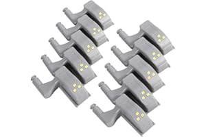 10PCS Hinge LED Sensor Light, Smart Touch Induction Cabinet Light with High Brightness Low Power Consumption, for Kitchen Cab