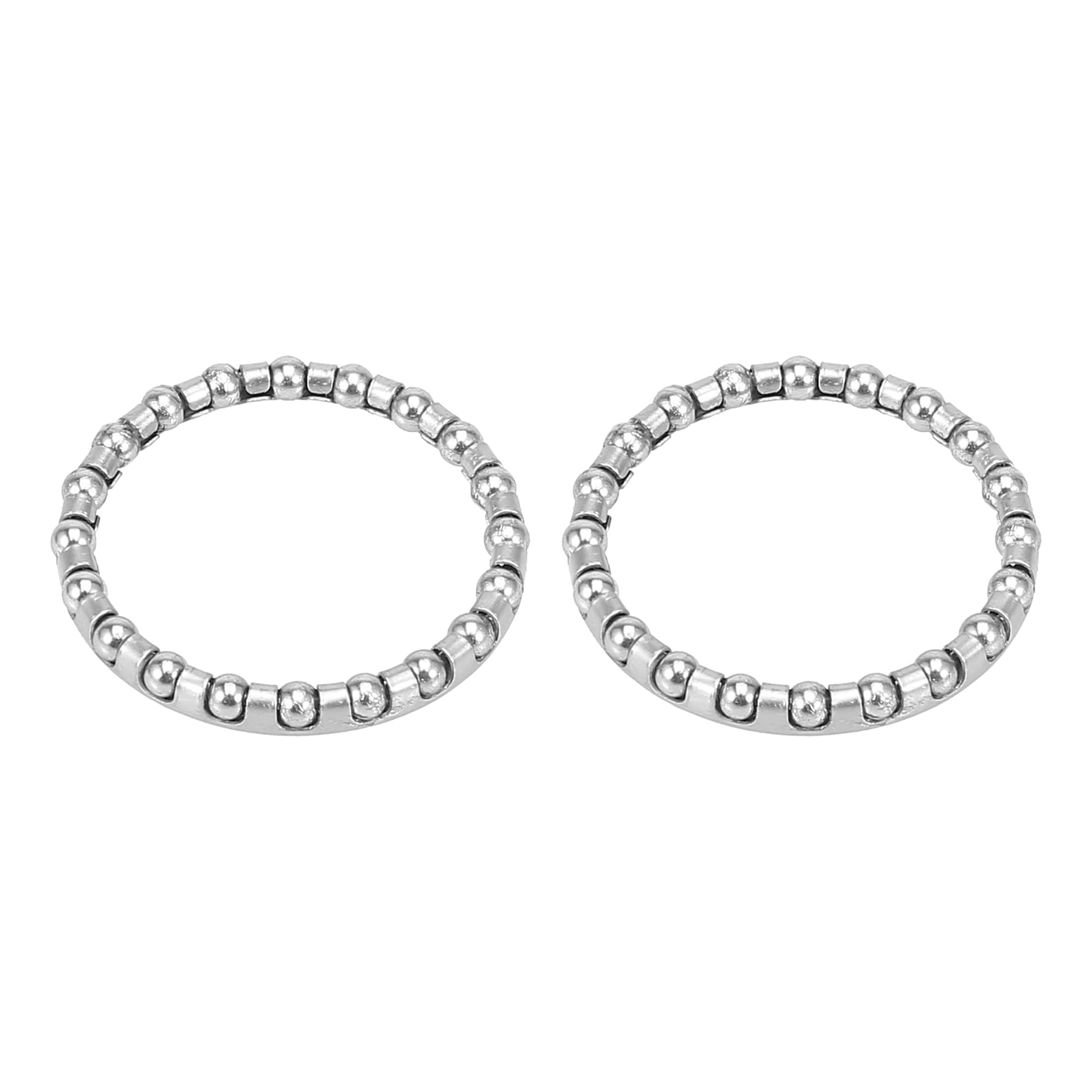 X AUTOHAUX 2pcs 40mm x 20 Bicycle Ball Bearings Crank Wheel Bearing Retainer