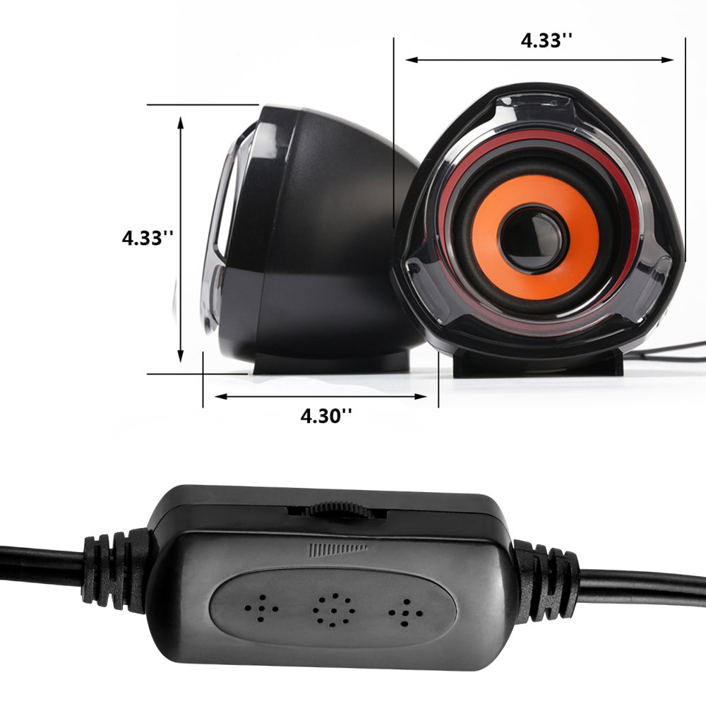 usb input speakers for pc