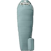 Retrospec Dream Mummy Sleeping Bag - 5, 15, &amp; 30&deg;F Cold Weather Camping &amp; Travel Essential Gear with Water - Resistant Shell &amp; Synthetic Fill - Zippered Pocket &amp; Stuff Sack