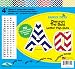 Barker Creek 4" Poster Letters & Bulletin Board Letter Pop-Outs, Chevron Nautical (LL-1719)