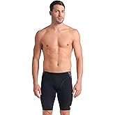 Arena Mens Arena Performance Men's Monogram Swim Jammer Knee-Length Swimsuit Training Bathing Suit