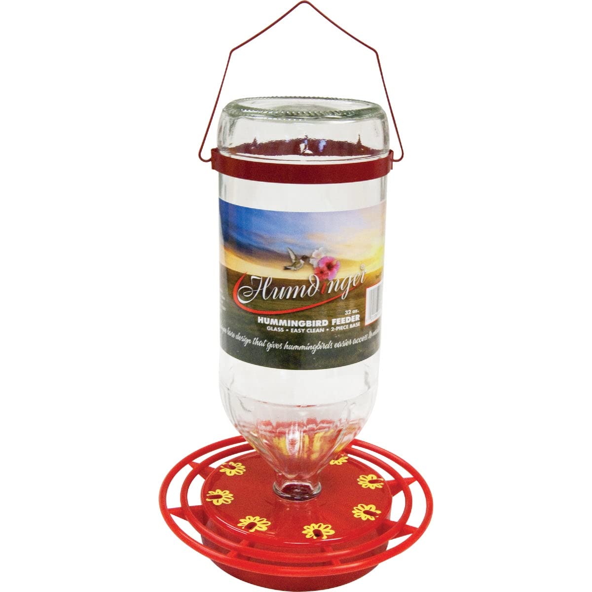TURBINE Humdinger Hummingbird Feeder Glass 32 Oz Red for sale | North ...