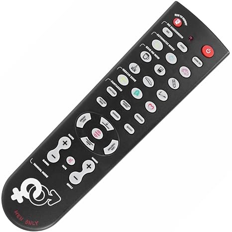 Oramics® - Gadget / Scherzartikel - WELTNEUHEIT: sprechende Fernbedienung (DE) - Für MÄNNER von MÄNNERN! (schwarz für Mann)