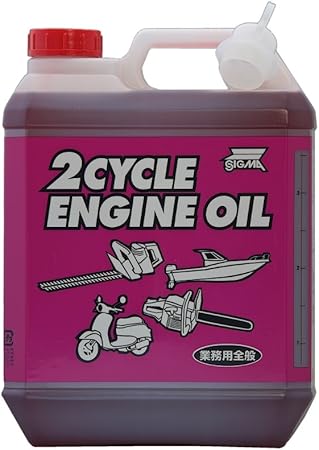 Amazon 三油化学 シグマ エンジンオイル 業務用全般 2サイクル 4l Htrc3 バイク用エンジンオイル 車 バイク