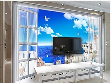 Téléchargement gratuit Images Papier Peint 3d Chambre Chateau Fort Mediterranee Avec Vue Sur La dernière salutations