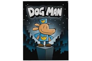 Franco Dog Man Supa Book Kids Bedding Super Soft Cozy Plush Throw, 46 in x 60 in, (Officially Licensed Product)