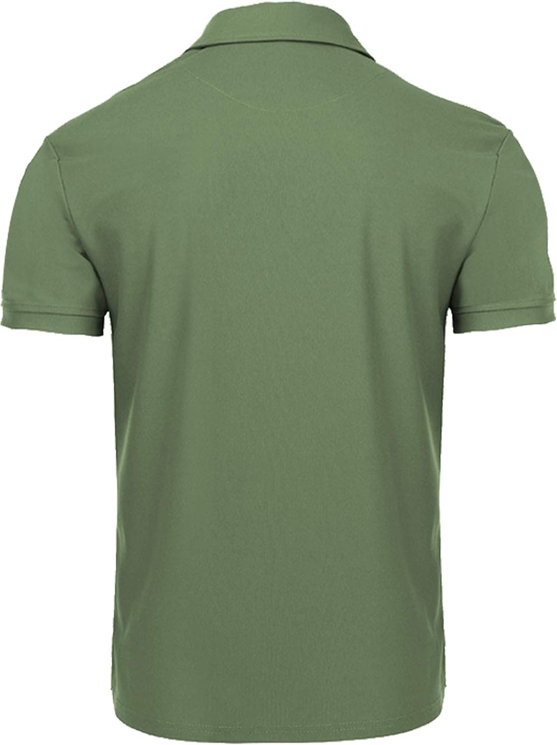ZITY Mens Polo Shirt Cool Quick-Dry Sweat-Wicking Color Block Short Sleeve Sports Golf Tennis T-Shirt: Clothing