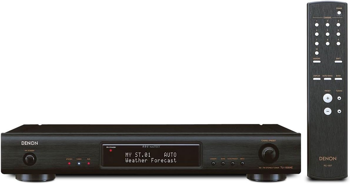 Denon TU-1500AE Tuner radio AM/FM stéréo noir: Amazon.fr: TV & Vidéo