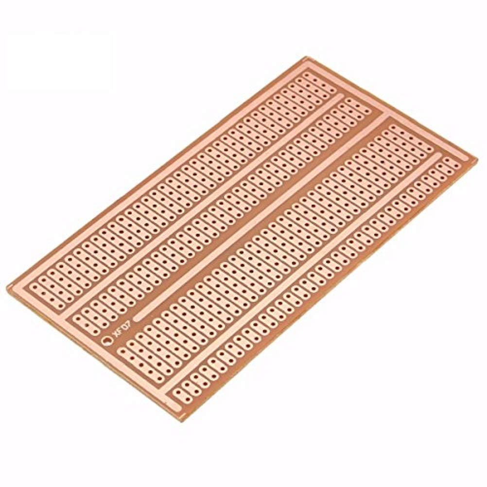 10 x 5 x 10 cm Single Side Copper Prototype Paper PCB Breadboard 2-3-5 Joint Hole