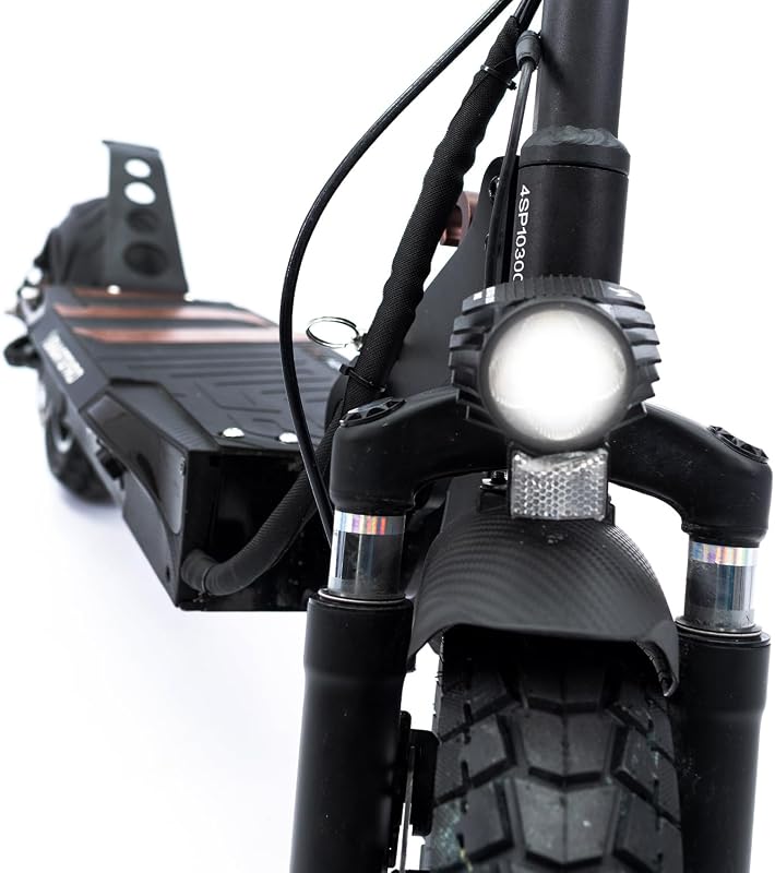 Speedway Pro - Patinete Eléctrico de 48V, 1000W Pot. Máxima, Batería 15Ah, Autonomía 60 Km, Ruedas de 10 Pulgadas Dual Grip, Suspensiones, Triple Frenada, Certificado DGT