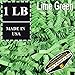 Mighty Gadget 1 LB Lime Green Crinkle Cut Paper Shred Filler for Gift Wrapping & Basket Filling