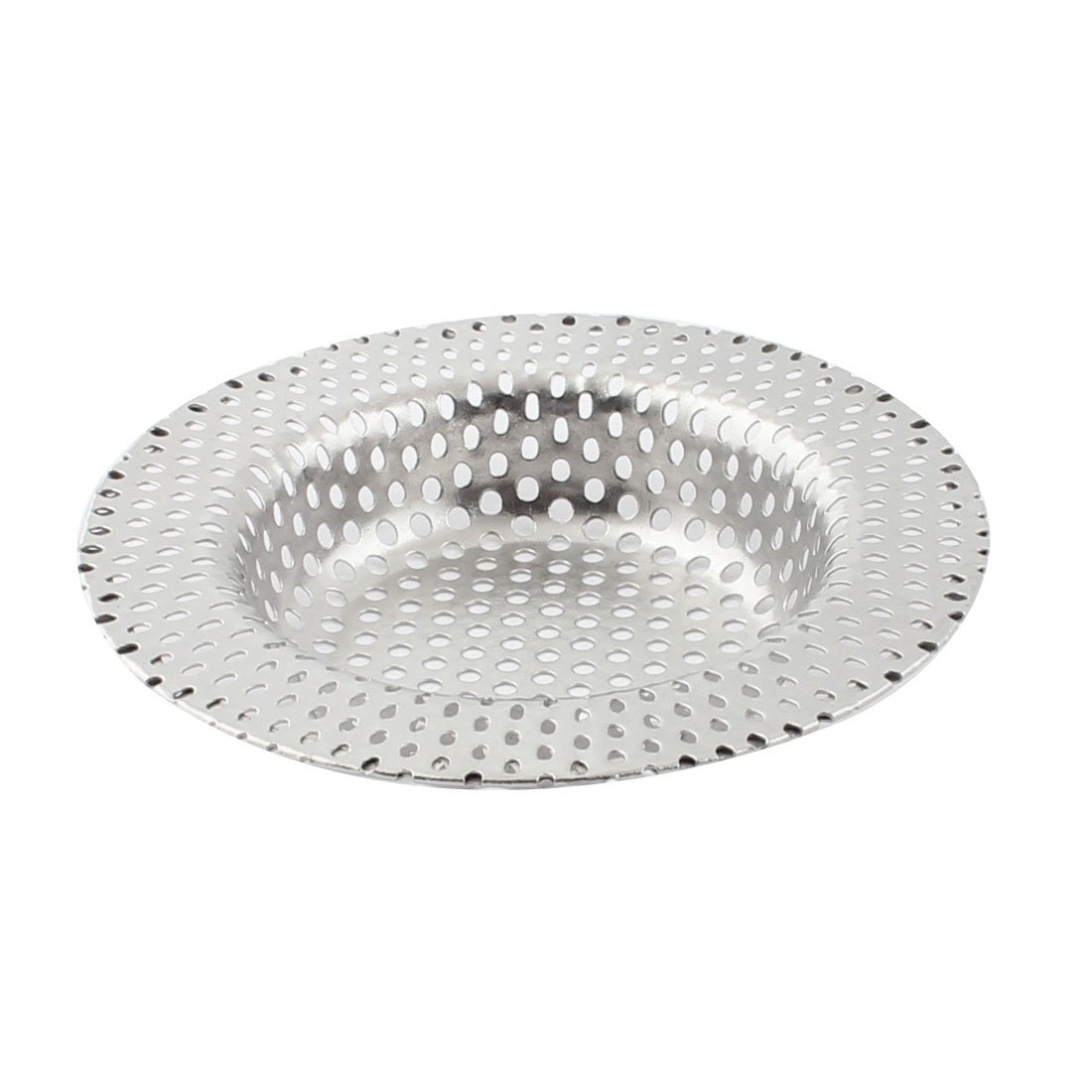 Sourcingmap Kitchen Sink Basin Drain Waste Screen Strainer 9cm Dia Silver Tone