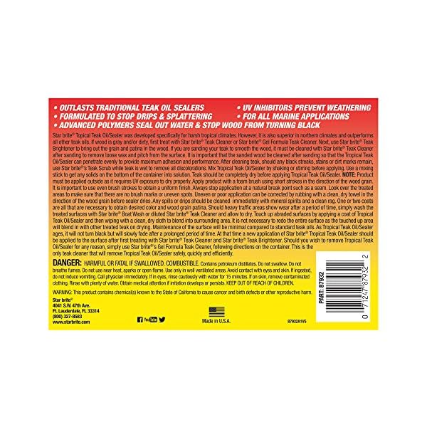 Star-Brite-Sealer-Classic-Tropical-Teak-Oil Star-Brite-Sealer-Classic-Tropical-Teak-Oil