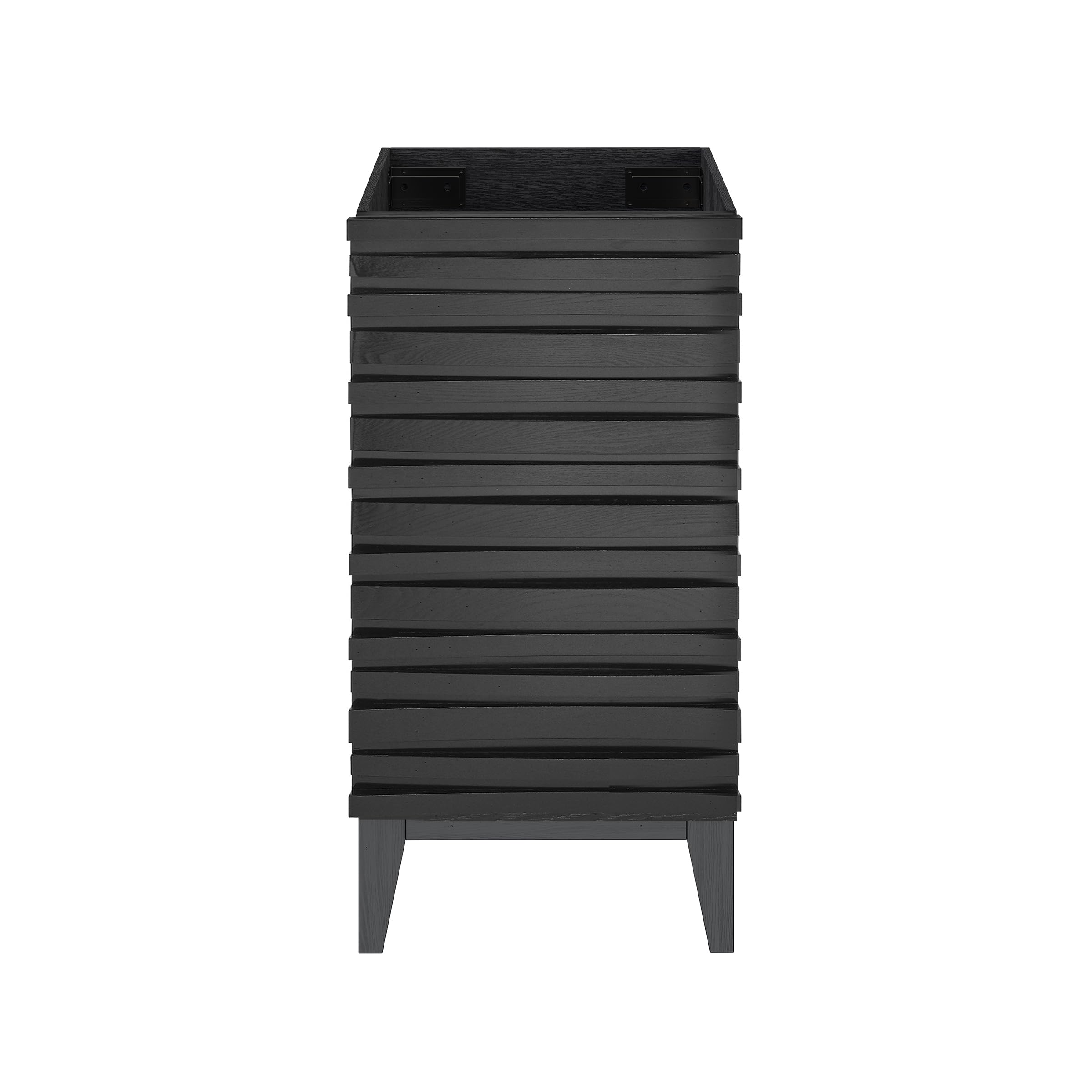 Swiss Madison Cascade 18″ Bathroom Vanity in Black – Cabinet