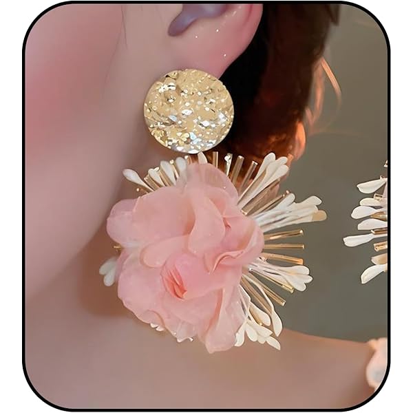 Amazon.com: Vacaonio Large Pearl Bee Earrings White Baroque