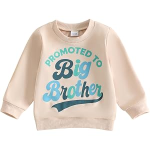Brother Sister Matching Outfits Baby Bubble Romper and Toddler Sweatshirt | Sibling Matching Outfits Newborn Baby Sweatshirt