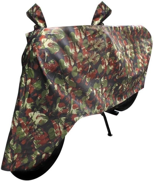 Motoway Military Design Bike Body Cover for All Bike & Scooter