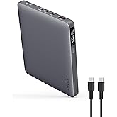 AMEGAT 100W Laptop Power Bank, 20000mAh Portable Charger USB C 4-Port Super Fast Charging Battery Pack with LED Digital Display for Laptop, iPhone, MacBook, Samsung, AirPods, Steam Deck and More