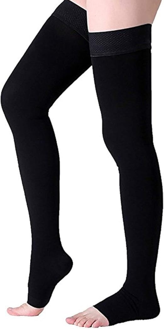 Medias de compresión alta para la rodilla de PEDIMEND (1 par) Medias