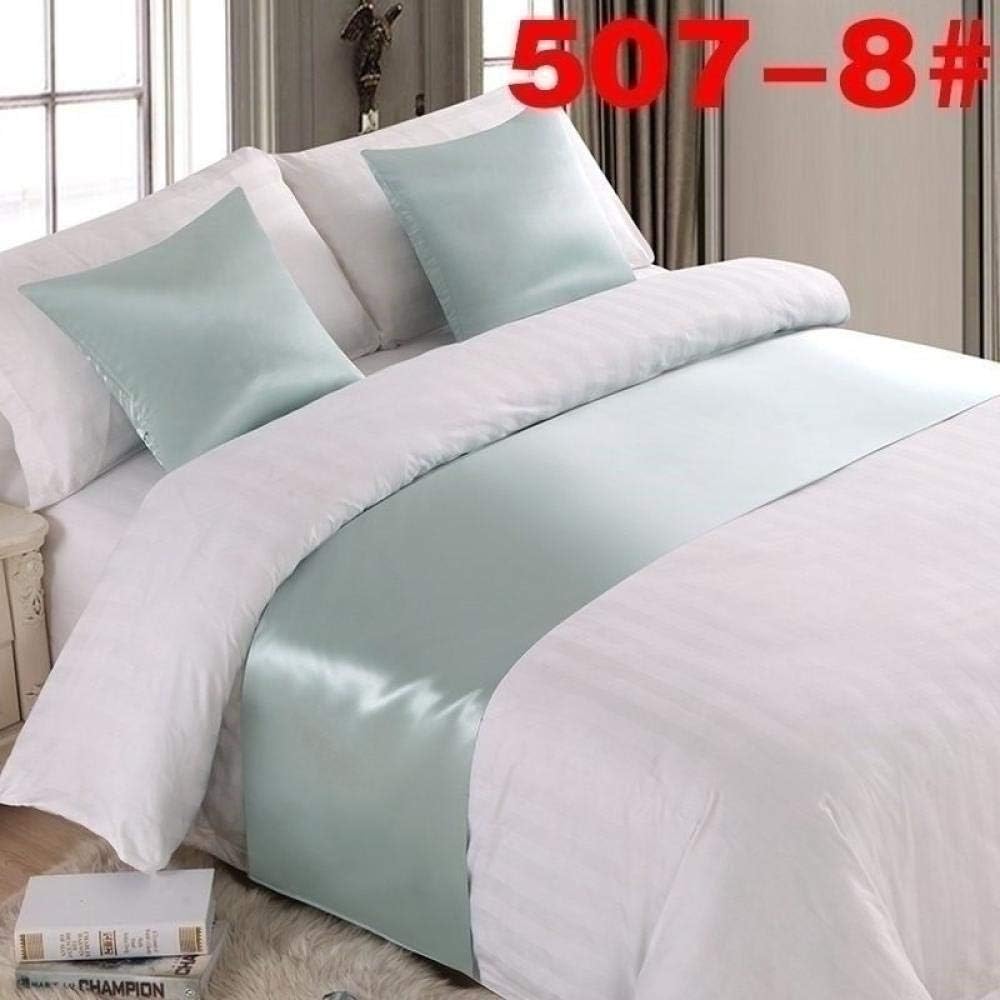 Colcha de Color sólido Moderno Estilo Simple Cama Runner Ropa de Cama