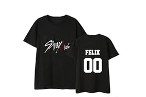 JUNG KOOK Kpop Stray Kids Shirt Tops Hyunjin Felix Bangchan Changbin Jeongin Jisung Leeknow Seungmin T-Shirt Tee