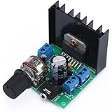 DROK TDA7297 15W+15W Audio Power Amplifier Module AC/DC 9-18V 2.0 Dual Channel Stereo Amp Board, DIY Sound System Component