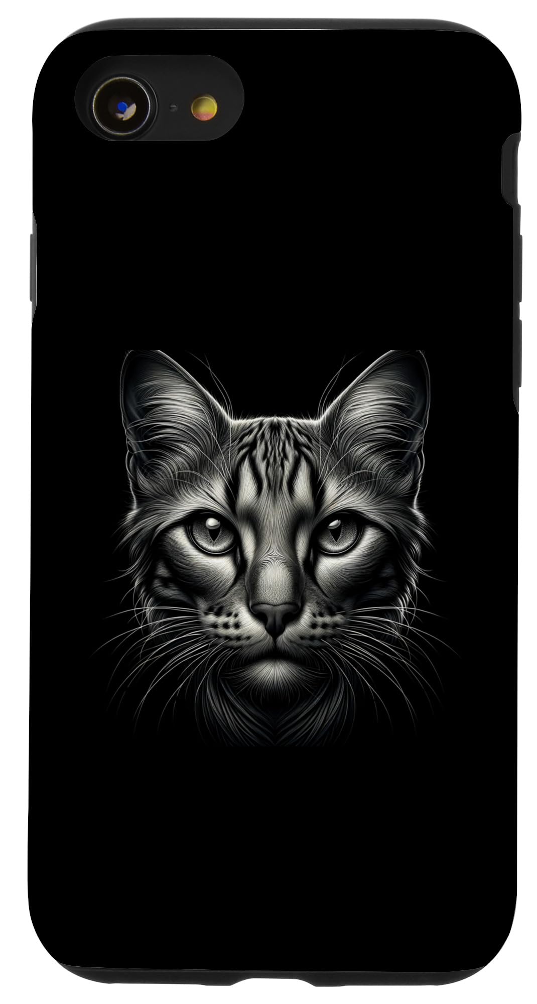 iPhone SE (2020) / 7 / 8 Ocicat Cat Shirt Cat Face Cute Cat Lover Cat Mom Dad Artwork Case