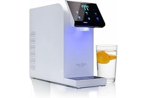 Avida H2O Ultra Instant Hot and Cold Water Dispenser - Bottleless Water Dispenser Countertop with Full Installation Kit and Quiet Multi-Stage Filtration + UV Sterilization & Modern Touchscreen Design