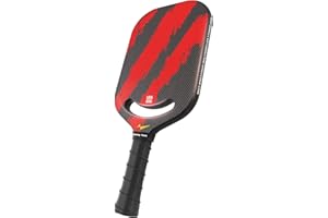 Warping Point Ascent Pickleball Paddles| Carbon Fiber Pickleball Racket with Aero Throat | Textured Grit Surface | Hexa Polymer Core | Designed for Swing Speed and Maneuverability